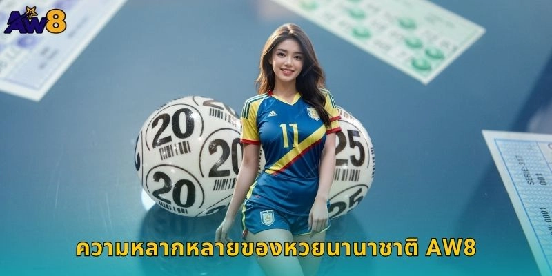 ความหลากหลายของหวยนานาชาติ AW8